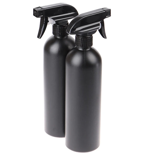 2PCS 500ml Black Trigger Spray Bottles